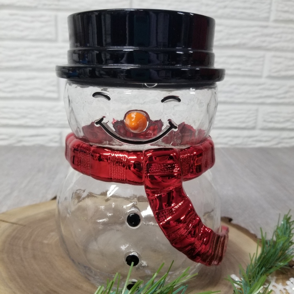 BBW Snowman single wick pedesal PLEASE READ DESCRIPTION - Picture 3 of 6